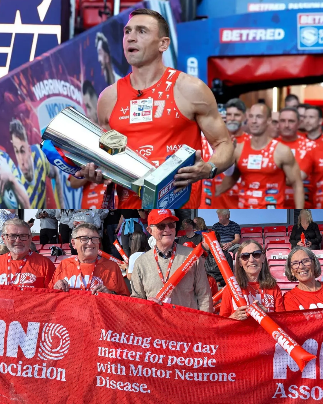 Sir Kevin Sinfield Completes Final 7 in 7 Challenge, Running Through Cheshire
