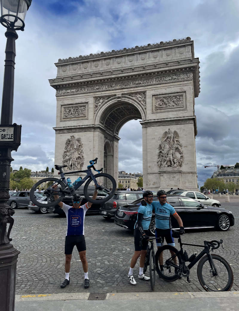 Croydon to Paris cycle ride